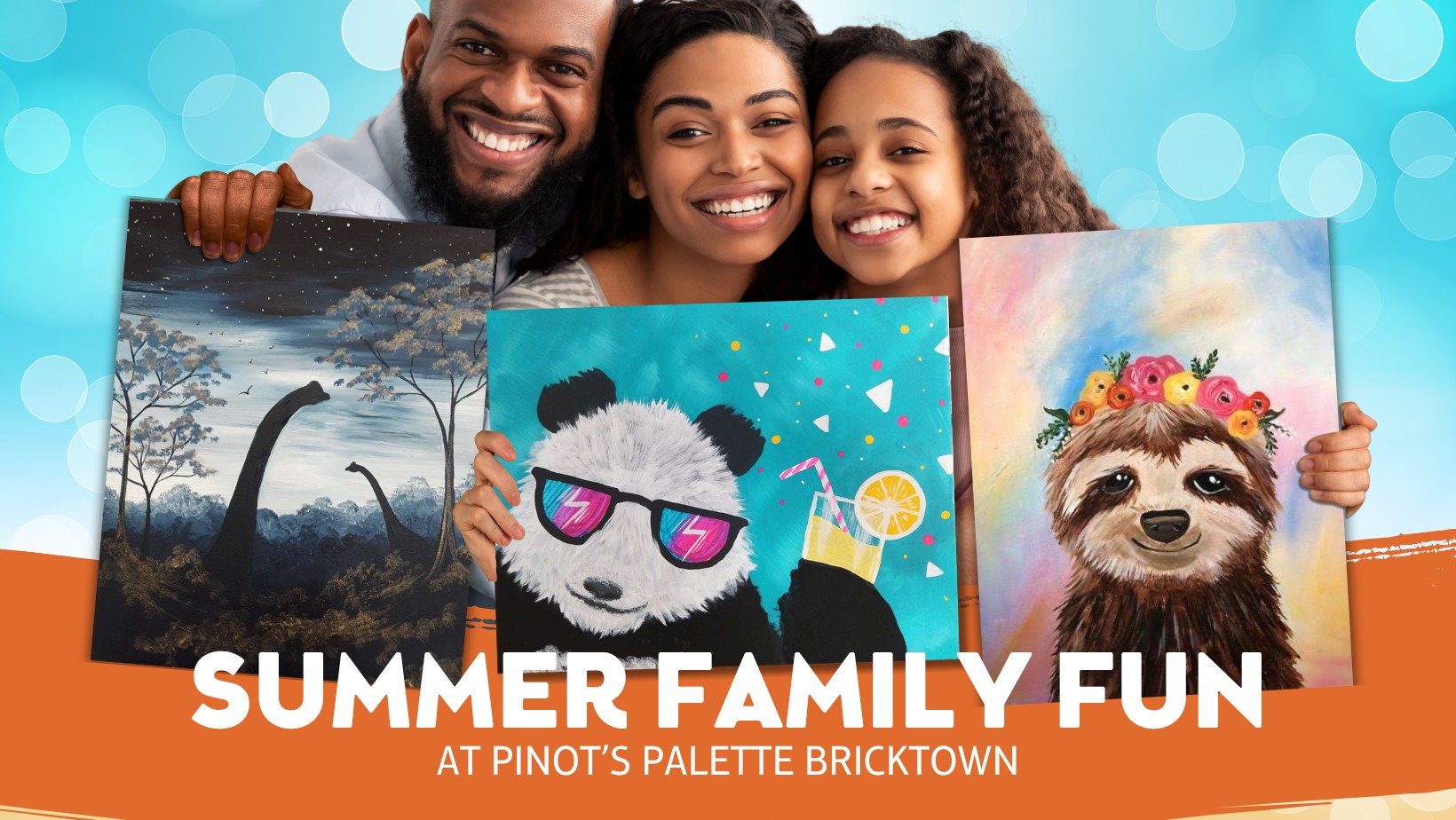 🎨 Summer Family Day Classes at Pinot’s Palette – Fun for All Ages! ☀️